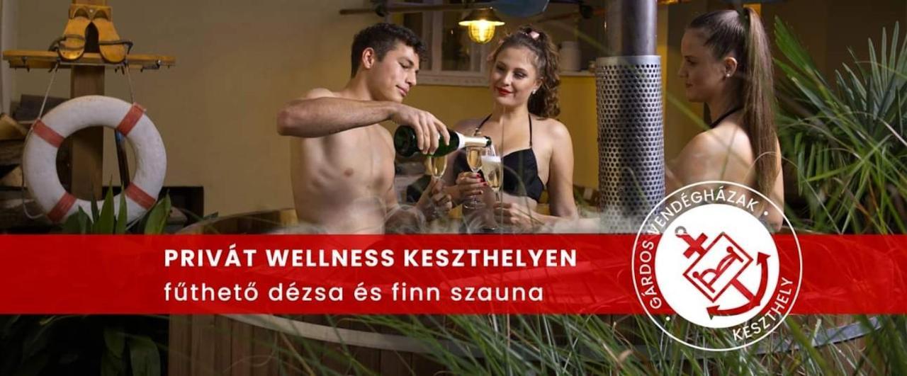 Abigel Vendeghaz Keszthely Villa ภายนอก รูปภาพ